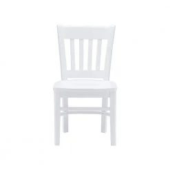 Callie White Wood Back and Seat Kids Chair (Set of 2) by Linon Home Decor -Linon Home Decor Shop white linon home decor kids chairs thdac3758 4f 1000