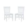 Callie White Wood Back and Seat Kids Chair (Set of 2) by Linon Home Decor 1 Callie White Wood Back and Seat Kids Chair (Set of 2) by Linon Home Decor -Linon Home Decor Shop white linon home decor kids chairs thdac3758 64 1000