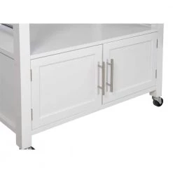 Caitlin White Kitchen Cart with Granite Top and Storage by Linon Home Decor 16 Caitlin White Kitchen Cart with Granite Top and Storage by Linon Home Decor -Linon Home Decor Shop white linon home decor kitchen carts thd03301 1d 1000
