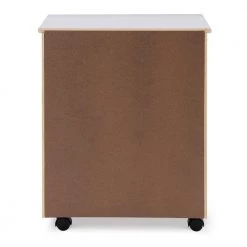 McLeod White Wash 6-Drawer Wide Roll Cart by Linon Home Decor -Linon Home Decor Shop whitewash linon home decor accent cabinets thd02094 66 1000